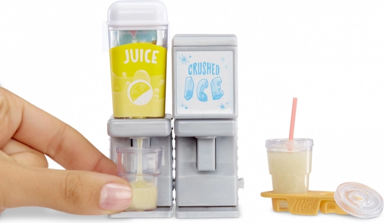 Functional mini dispenser for realistic play