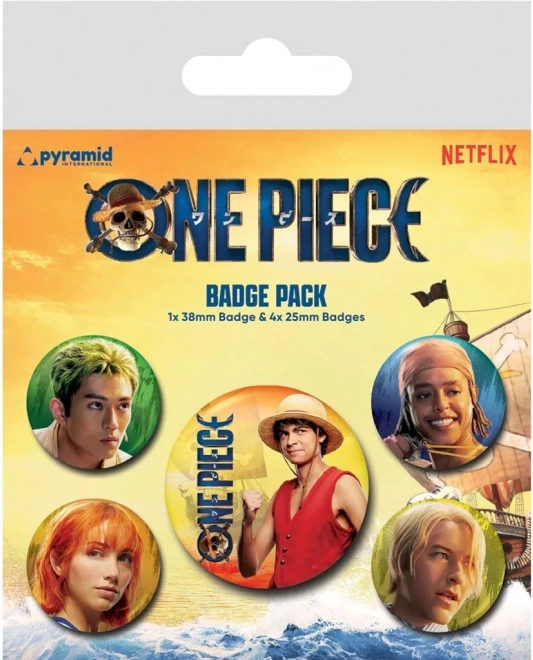 One Piece Badge Set