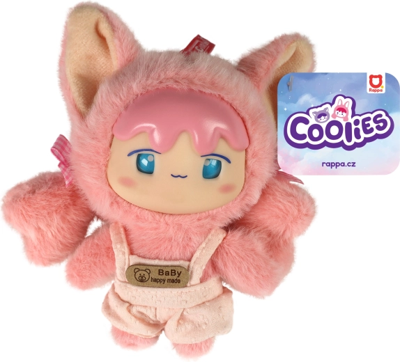 Plush Doll Coolies Pink 15 cm