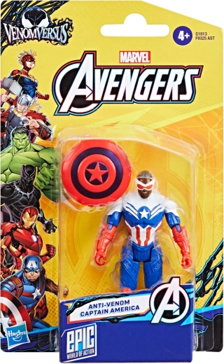 Hasbro Avengers figure Captain America Anti-Venom 10 cm