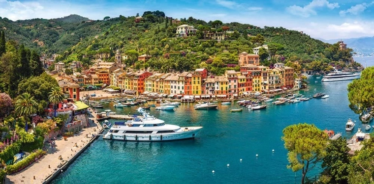 Puzzle View of Portofino, Italy 4000 pieces