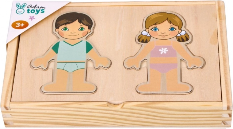 Magnetic Dress-Up Puzzle Children of the World