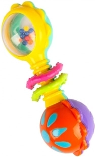 Playgro vaikiškas kramtukas „Hantelis“
