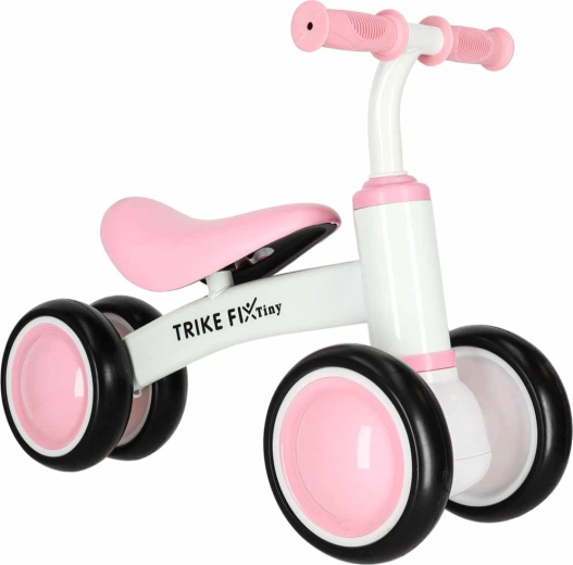 Stable four-wheel construction