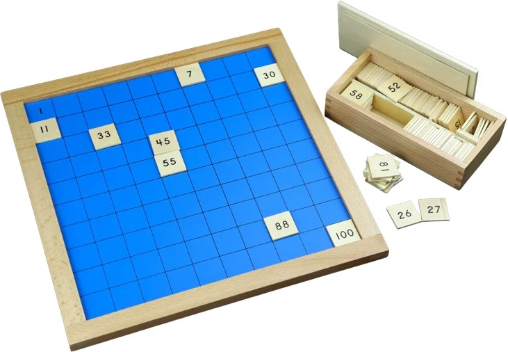 Moyo Montessori šimto lentelė