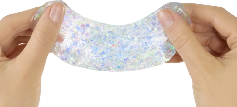 Create your own glitter slime