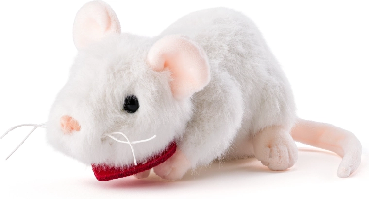 Pliušinė pelė Tiny – žaislas 17 cm