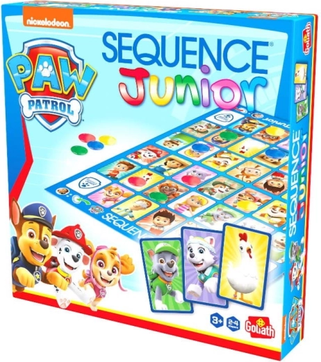 Sekvence Junior Paw Patrol stalo žaidimas