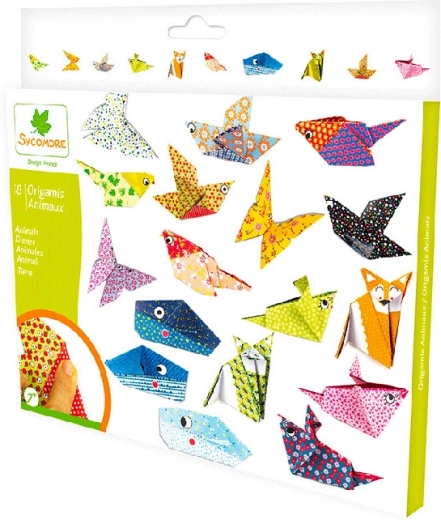 Origami kūrybinis rinkinys „Gyvūnai“