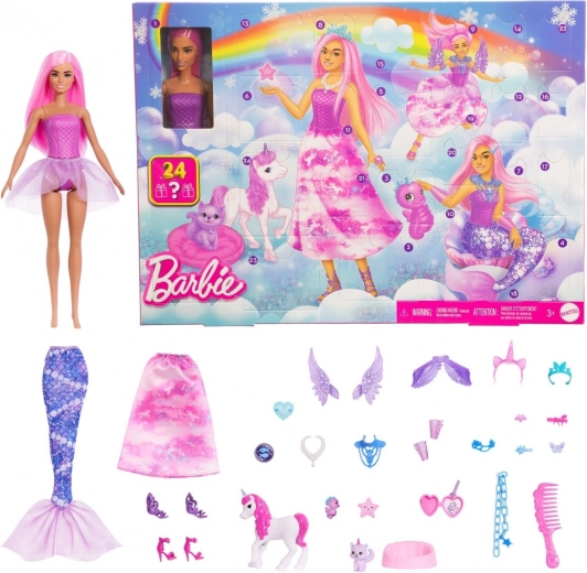 Advento kalendorius Barbie fantazijų pasaulis 2025