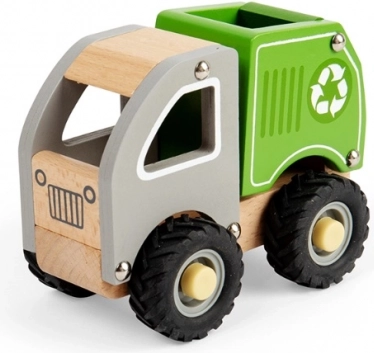 Wooden Recycling Truck for Kids
