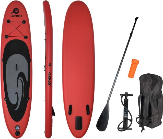 Paddleboard ENERO 320 cm red-black-gray