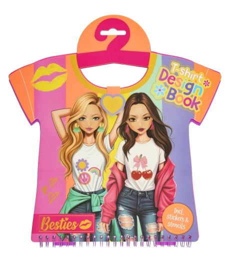 Besties T-Shirt Fashion Designer Book