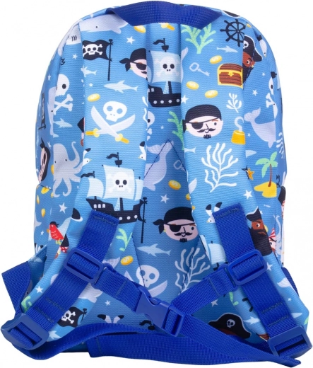 Kids' backpack with pirate motif A Little Lovely Company 7 l