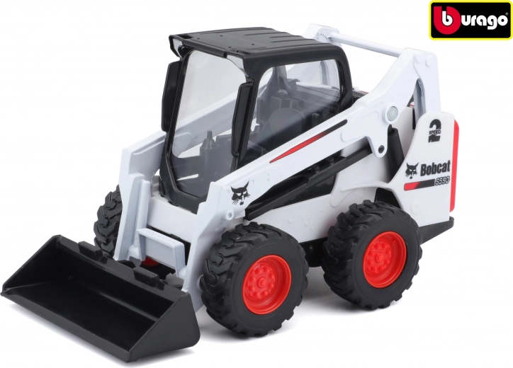 Bburago Bobcat S590 krautuvas su kaušu 10 cm