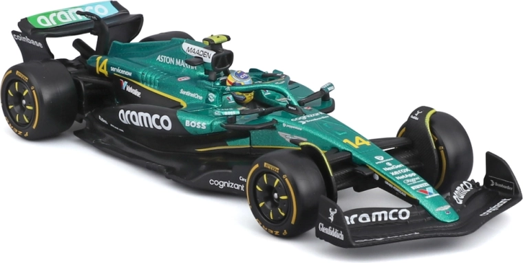 Autentiška Aston Martin AMR25 bolido išvaizda