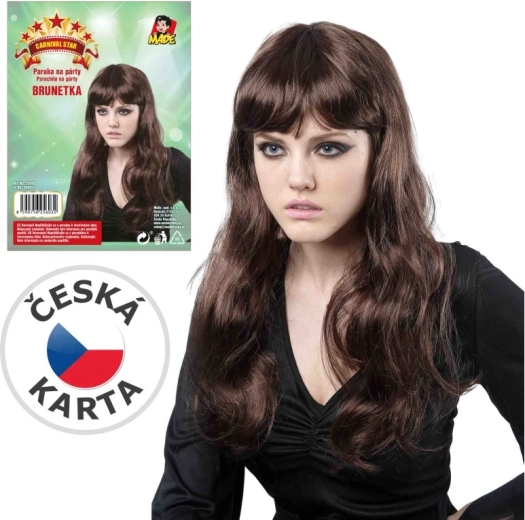 Rudas vaikiškas perukas Wig