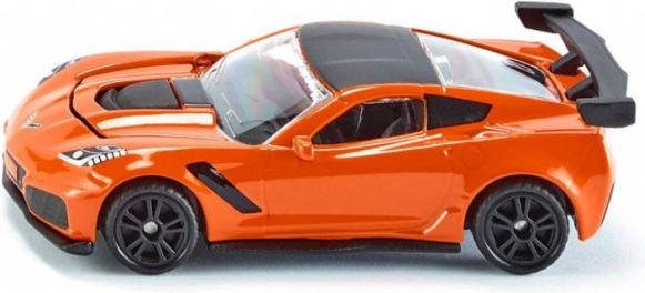 Chevrolet Corvette ZR1 automobilio modelis – oranžinis sportinis automobilis