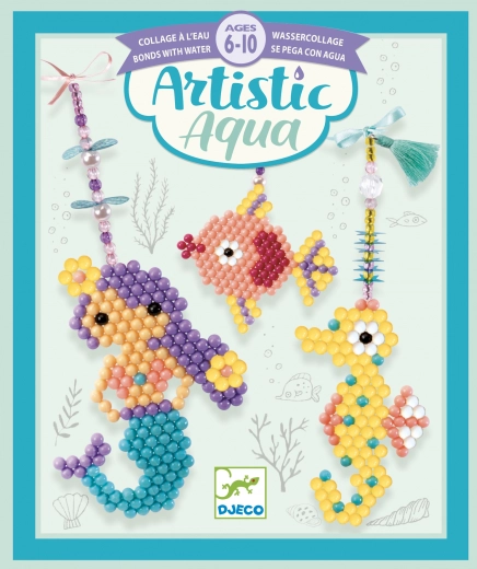 Artistic Marbles Under the Sea