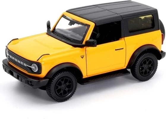 Metal car model Ford Bronco Badlands 2023 Hard Top 1:32/39 – green