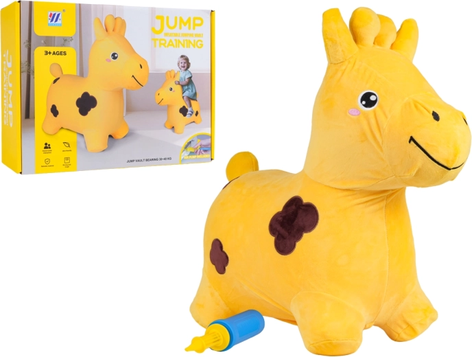 Bouncy giraffe for children