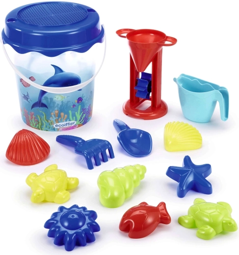 Ecoiffier Sand and Water Toy Set in a Bucket