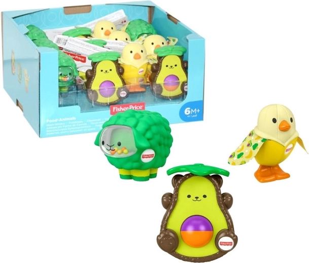 Fisher-Price gyvūnėlių skanėstai – figūrėlė kūdikiams