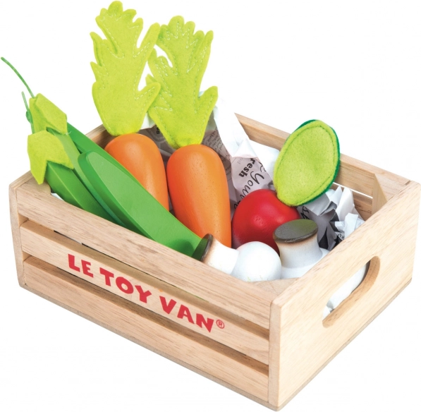 Wooden Vegetable Crate LE TOY VAN