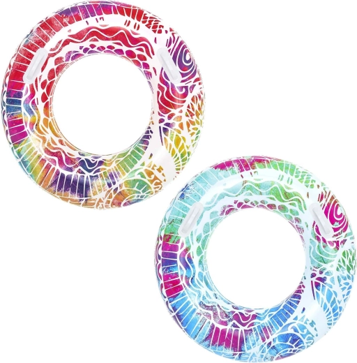 Inflatable ring for kids 91 cm BESTWAY – 3 colors with handles