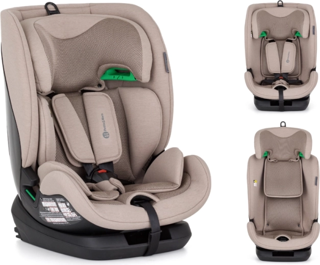 Petite&Mars automobilinė kėdutė Prime Pro i-Size tan brown air 76–150 cm (9–36 kg)