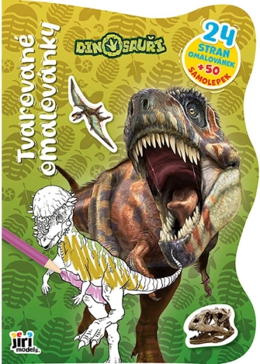 Formos dinozaurų spalvinimo knygelė – 1 vnt.