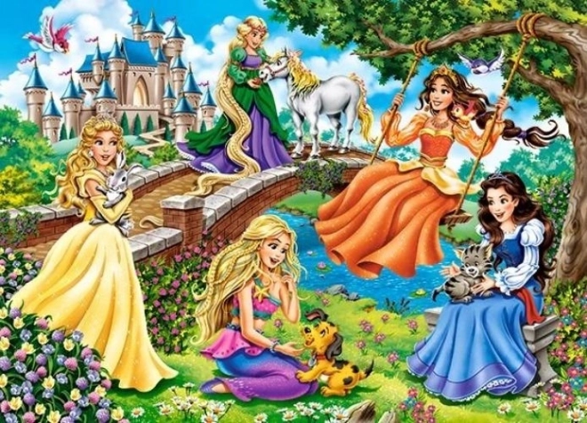 Dėlionė 180 detalių „Princesės sode“