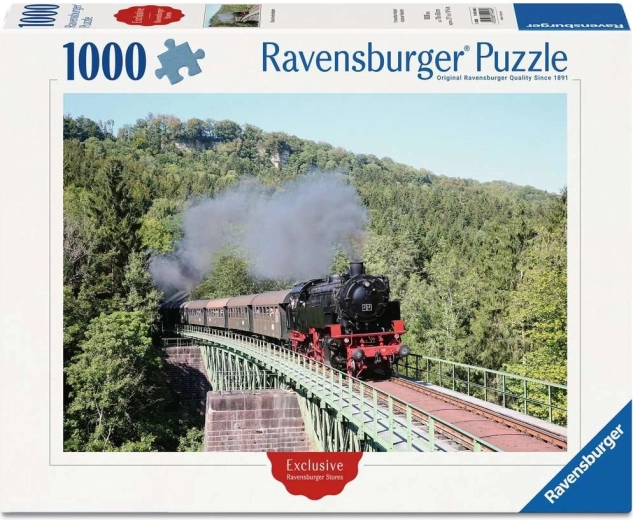 Ravensburger puzzle Historic Railway Sauschwänzlebahn 1000 pieces