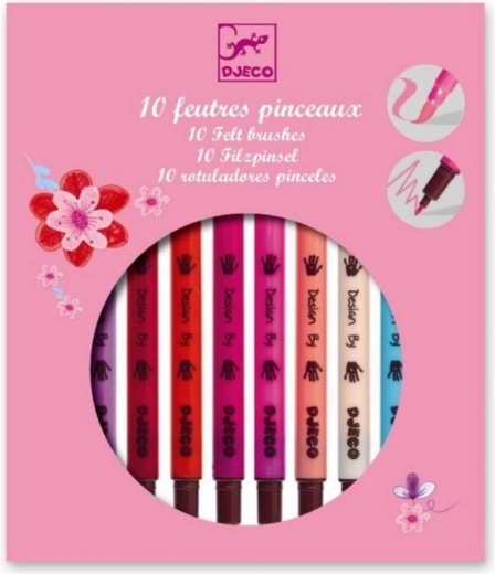 Double-sided markers DJECO for girls