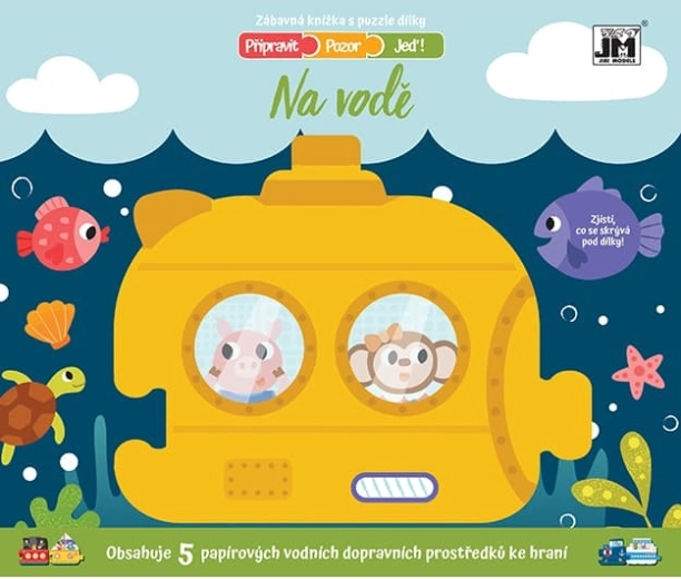 Ready, Set, Go! On the Water – interactive book with removable pieces