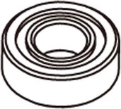 8 × 12 × 3,5 mm guolis JAMARA, 6 vnt.