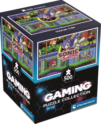 Dėlionė CLEMENTONI Gaming Collection Sonic II, 500 dalių