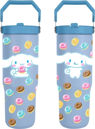 Cinnamoroll travel mug with handle