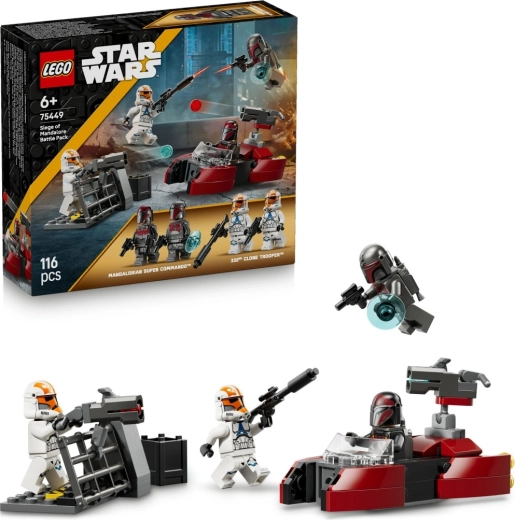 LEGO Star Wars mūšio rinkinys „Mandaloro apgultis“