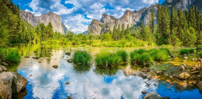 Dėlionė 4000 dalių Yosemite slėnis