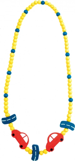 Medinis karoliai su automobiliukais 23 cm (6 vnt.)