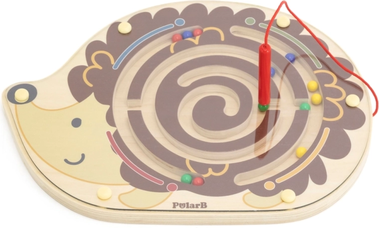 Magnetic maze for nimble hands