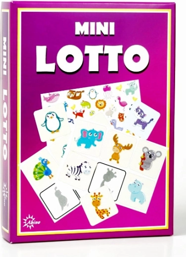 Mini lotto – žaidimų rinkinys vaikams