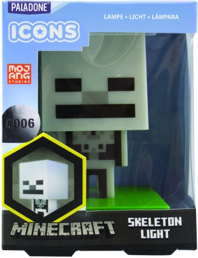 MINECRAFT šviestuvas – Skeleton ikoninė lempelė