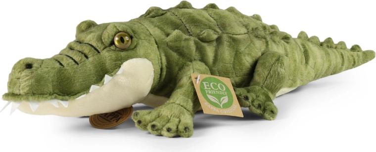 Plush crocodile Rappa eco-friendly 40 cm - 1 piece