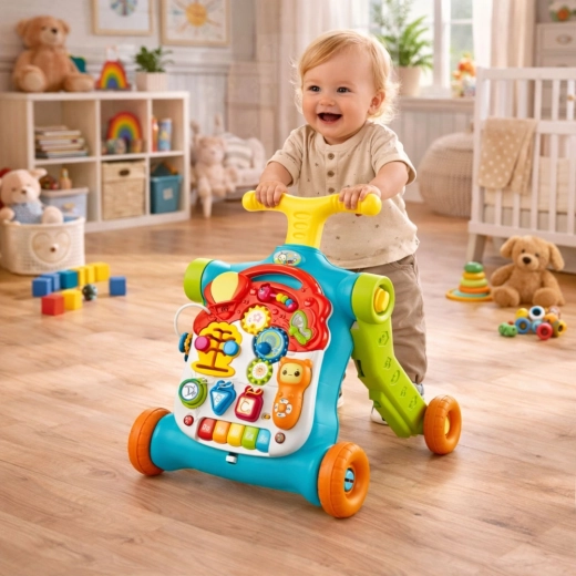 Stable walker for first steps