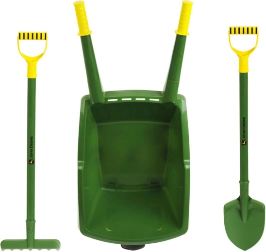 Shovel and rake included in the set