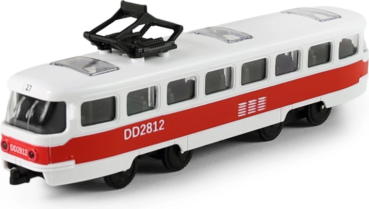 MHD tramvajus raudonas 16 cm su inercine pavara