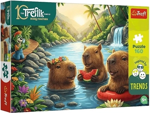 Capybara Puzzle 160 Pieces InspiredByTrends