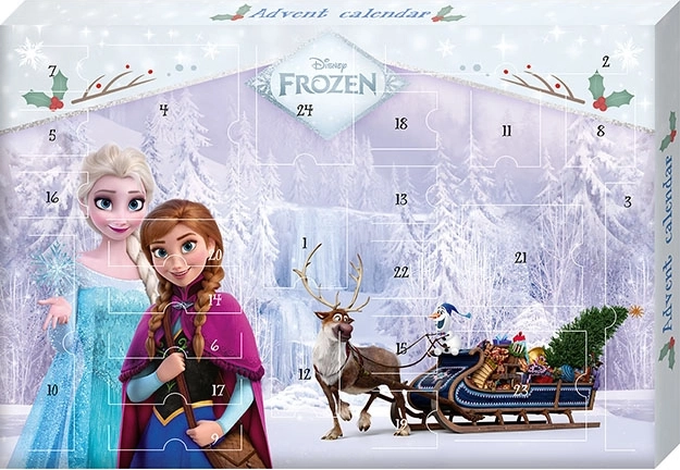 Advento kalendorius Frozen – Ledo karalystė vaikams